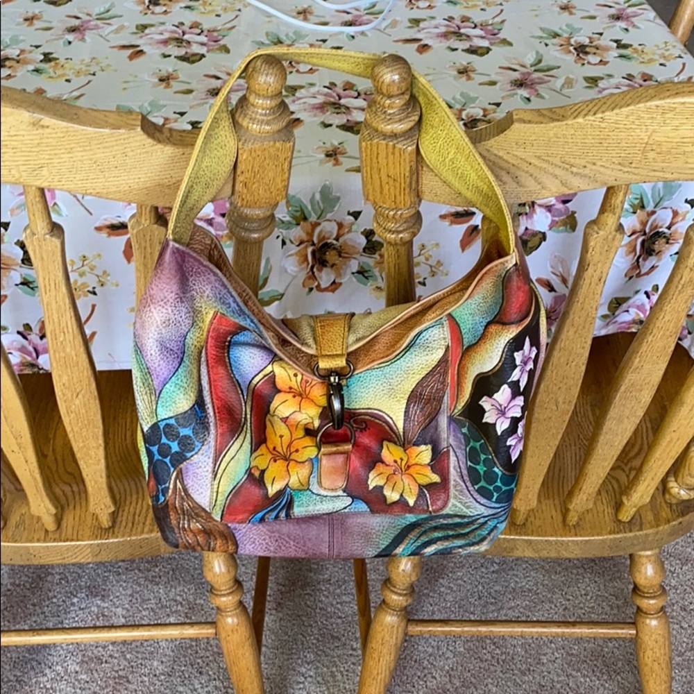 Anuschka Hand-painted Leather Bag